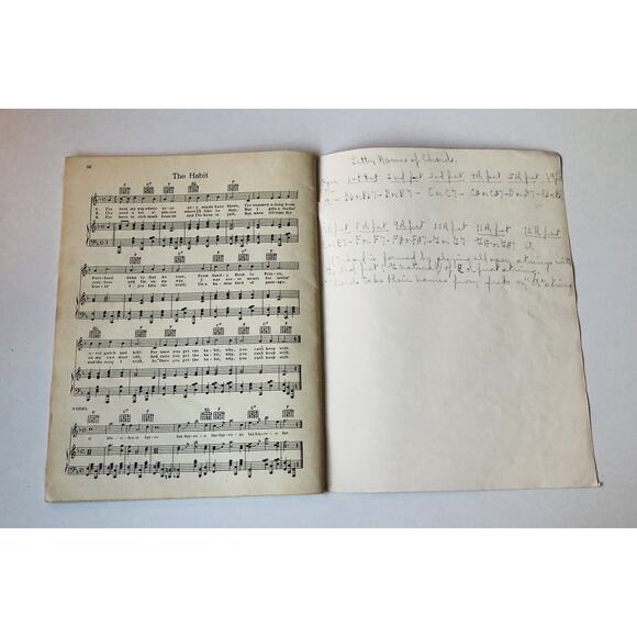 Vintage 1932 Cole Cowboy Song Book Sheet Music Arkansas Woodchopper Yodel Guitar - Picture 8 of 11